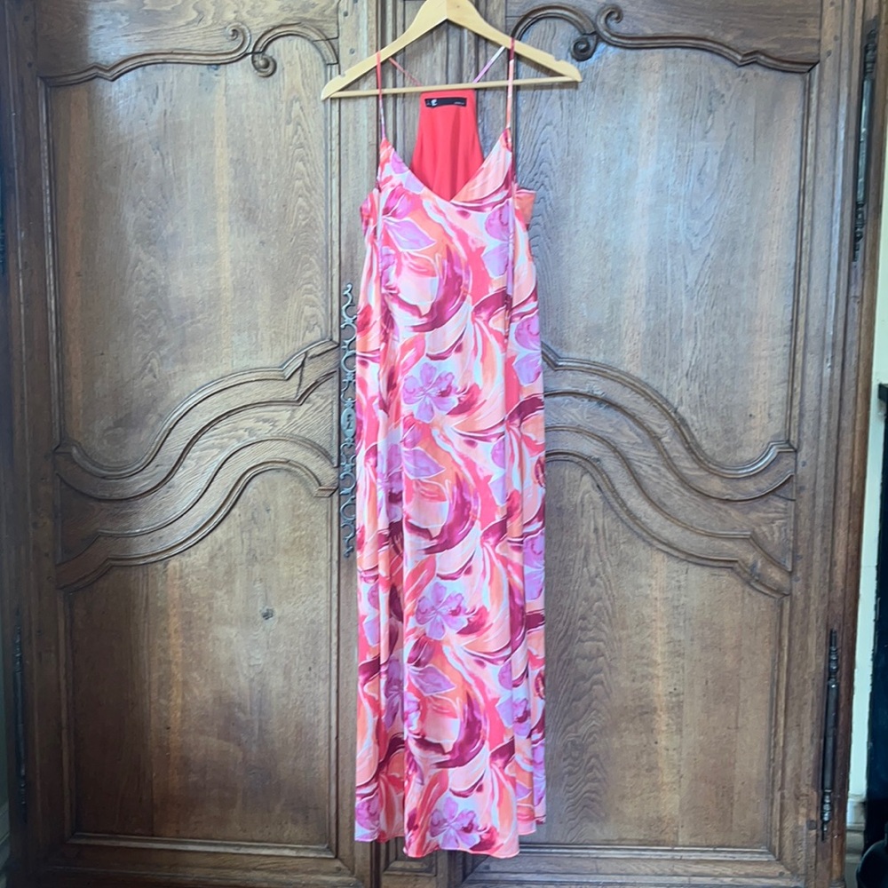 Leslie Fay Floral Maxi Dress